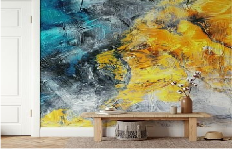 得荣墙面油画如何保养？