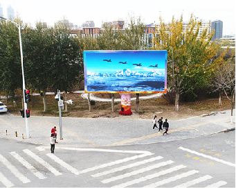 得荣户外大屏广告投放要点。